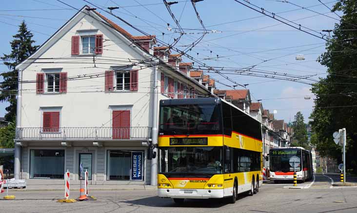 Post Auto Neoplan Centroliner N4426-3 3808 & St Gallen 284